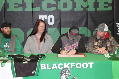 Blackfoot's Craig Young signs letter of intent to Montana Western (copy)