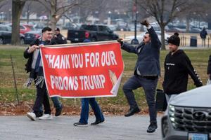 Jan. 6 defendants pardoned by Trump march across D.C. to ‘rewrite history’ 5 years after Capitol riot