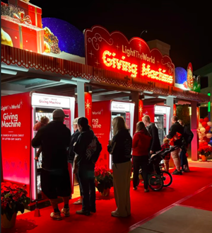 Light the World Giving Machines campaign to present checks to 16 local nonprofits