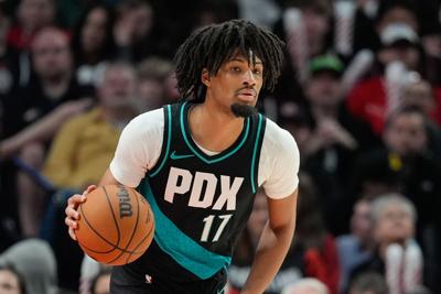 Trail Blazers Sharpe Basketball