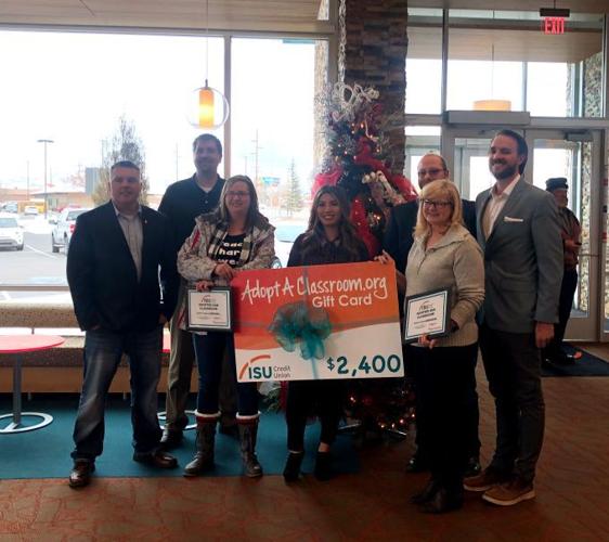 ISU Credit Union surprises area teachers with $6,600 donation ...