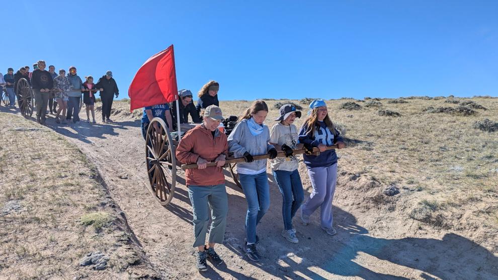 Pocatello youth retrace pioneer footsteps on Wyoming trek excursion earlier this month
