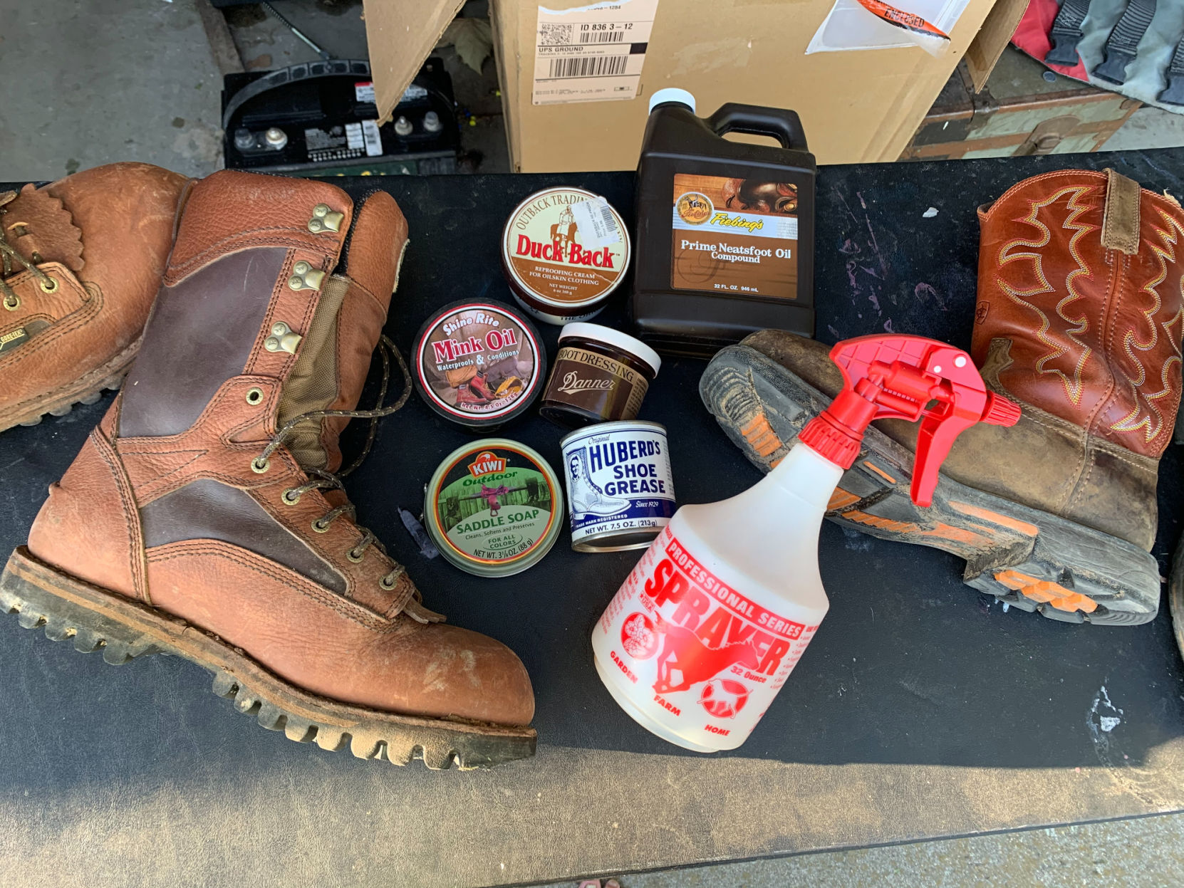 Neatsfoot oil store red wing boots