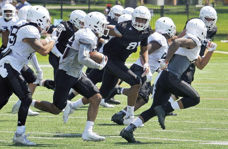Adkin Aguirre scrimmage