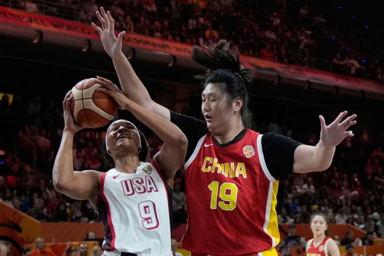 WCup China US Basketball