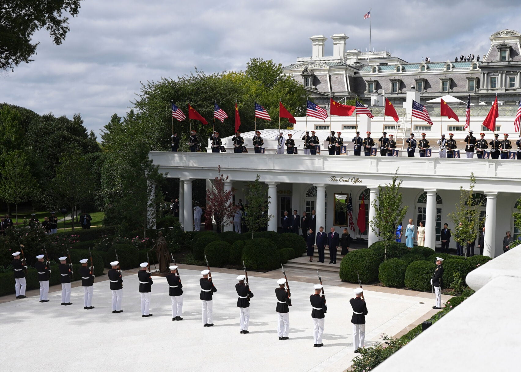 APTOPIX Trump Xi