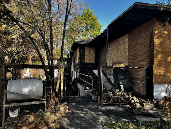 Marmon damaged home by fire