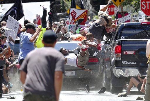 White nationalist rally, violence rock Virginia city; 1 dead