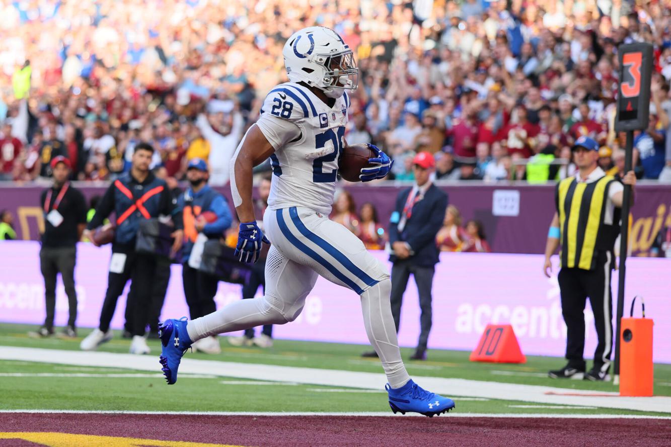 Commandres Running Back Colts Commanders Football | National | idahostatejournal.com