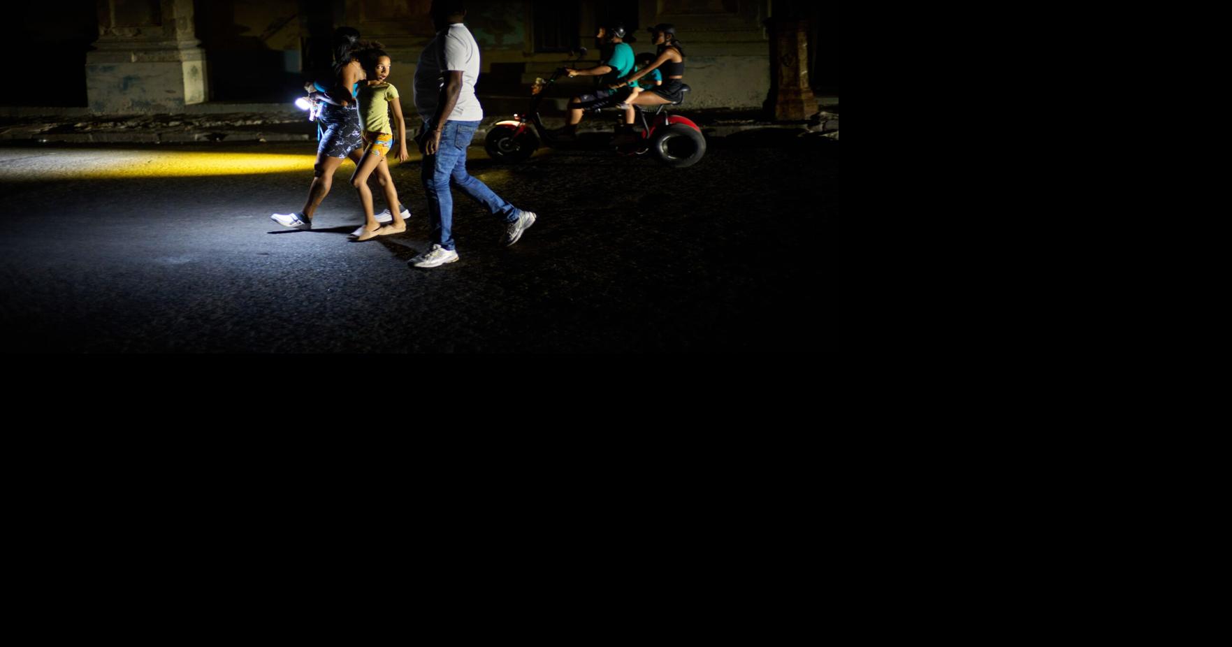 Cuba’s power grid collapses leaving it without electricity for the 3rd time this month