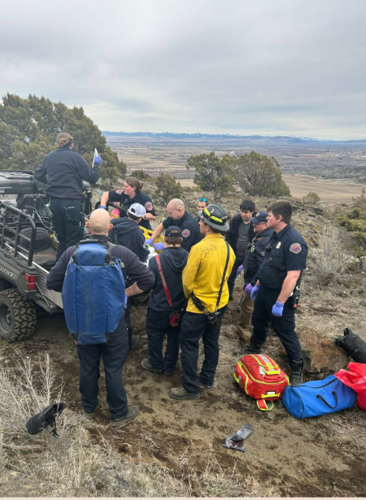 Man suffers injury after falling 30 feet at Menan Butte Trail
