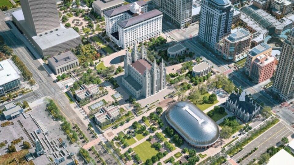 Temple Square renovation update Fall 2022 Community