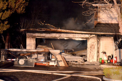 Johnny Creek house fire
