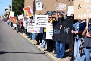 Record turnout for Pocatello 'No Kings' protest as millions rally nationwide against Trump policies