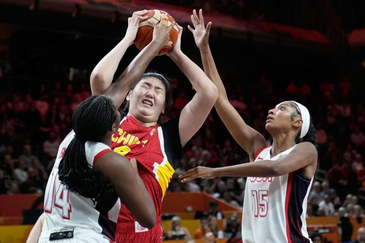 WCup China US Basketball