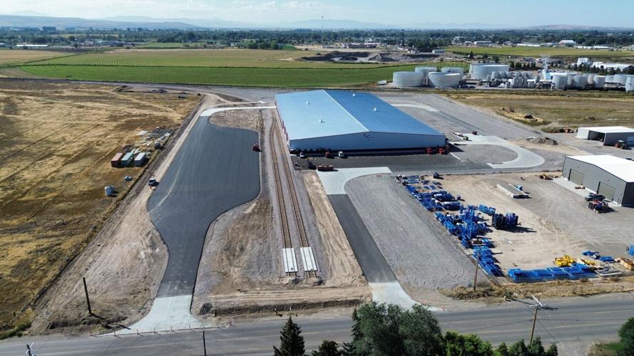 Aerial view of United Steel Supply distribution facility