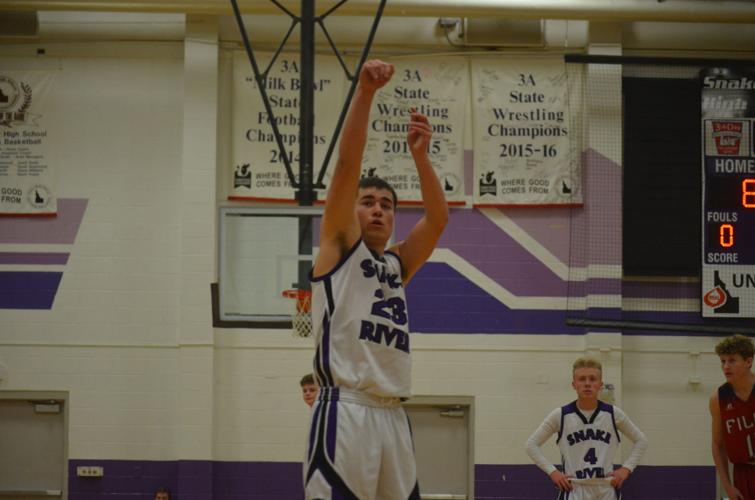 Chandler Coombs Snake River boys basketball