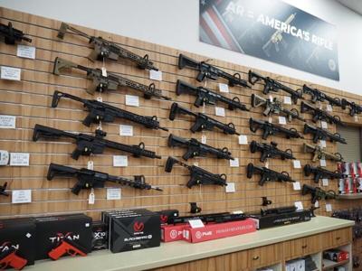 guns firearms