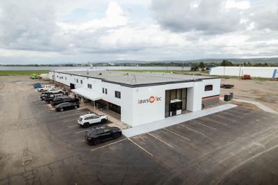 Aerial photo of JawsTec in American Falls.