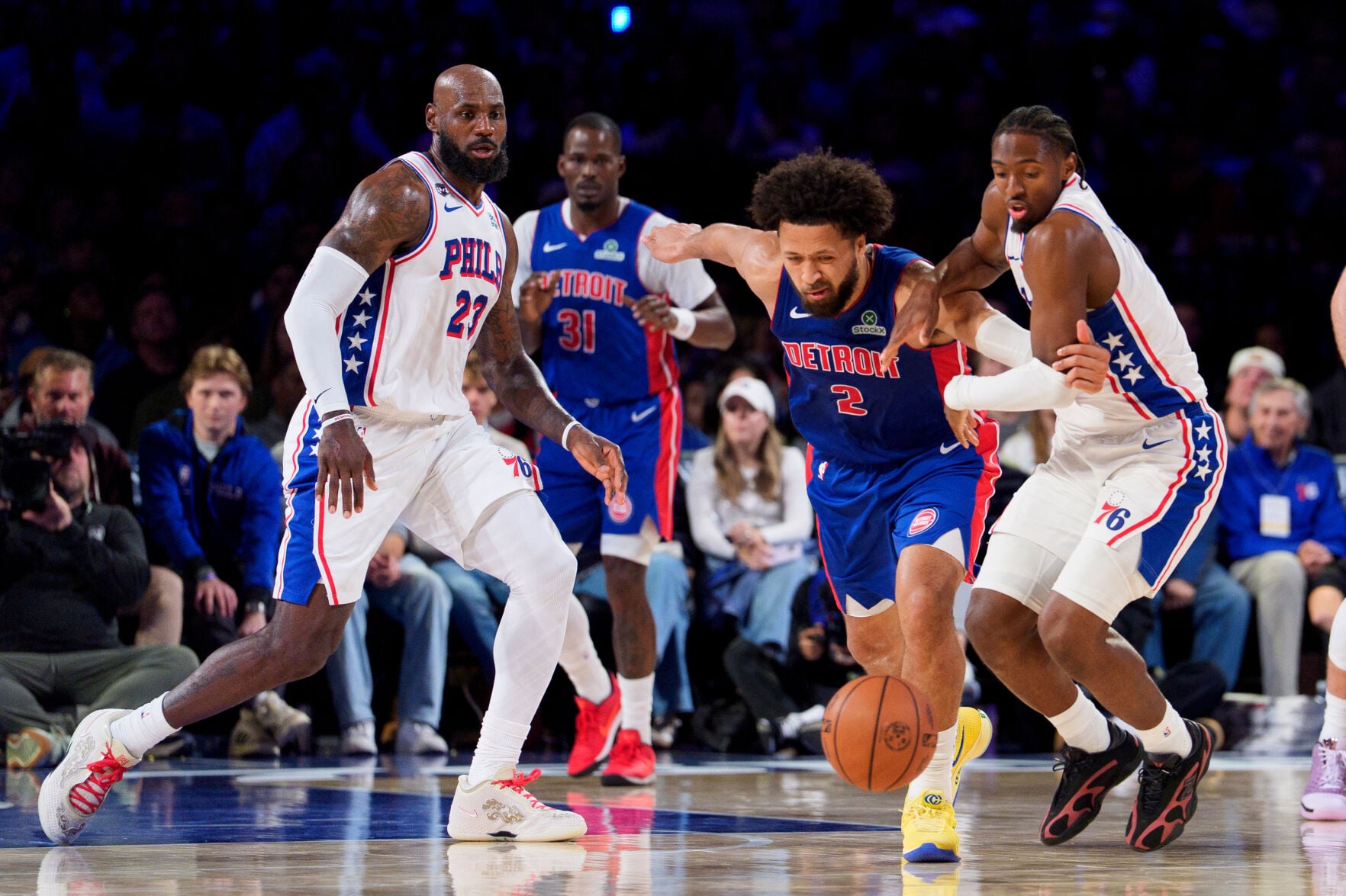 Journal Crying Pistons 76ers Basketball | National | idahostatejournal.com