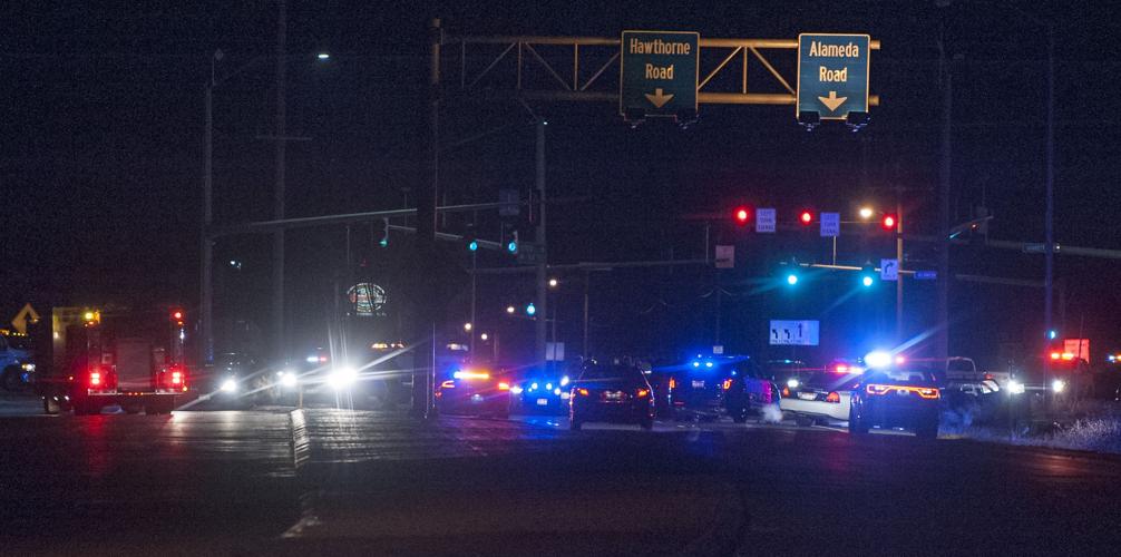 Car chase ends