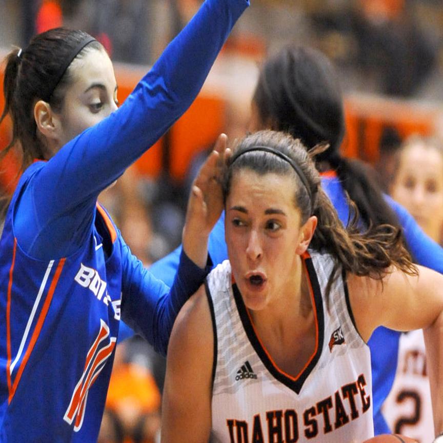 Isu Women S Bball Grace Kenyon Is Idaho State S All Around Star