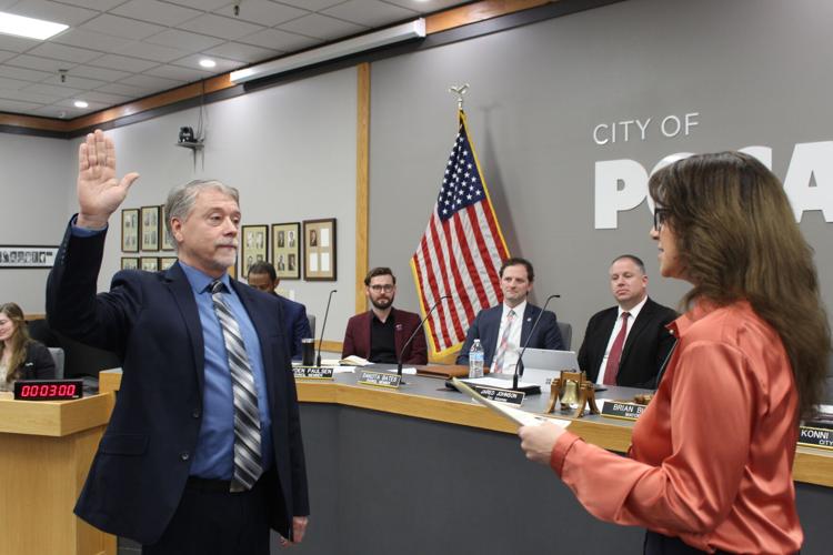Mark Dahlquist oath of office