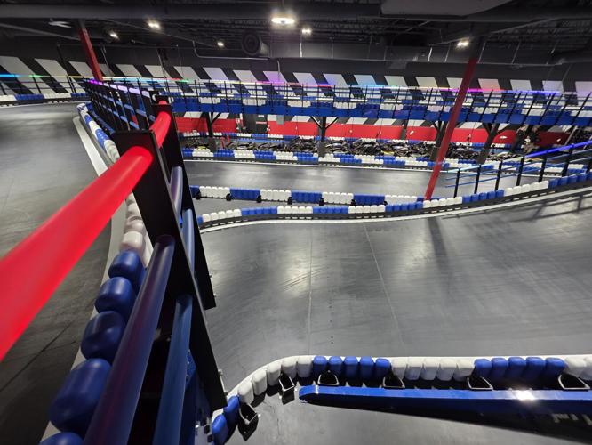 Second floor of track
