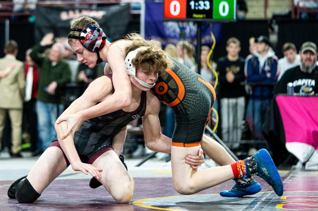 At state wrestling, Blackfoot finishes third and Highland's Anderton pulls  upset, Preps