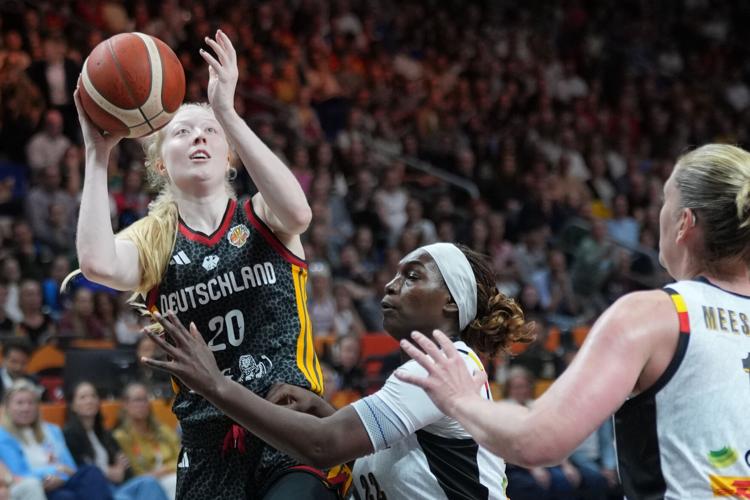 WCup Germany Belgium Basketball