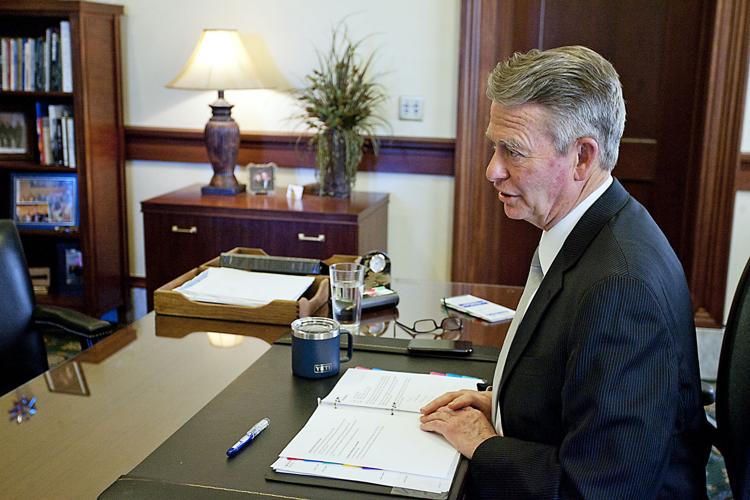 Gov. Brad Little's inner circle A look at who spends the most time