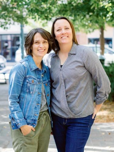 Jamie Robyn Wood, left, and Nicki Stanton