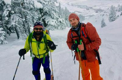 Fahim Rahim and Russell Davies