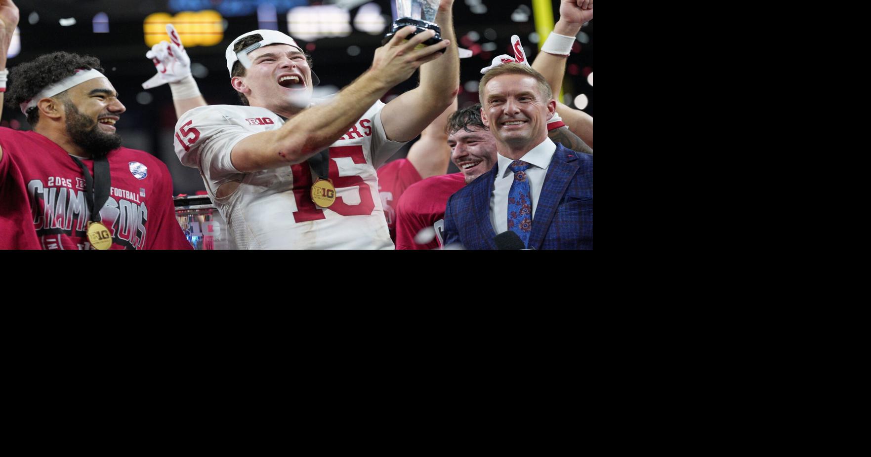 The Latest: College Football Playoff sees Indiana at No. 1 with Miami and Bama making the cut