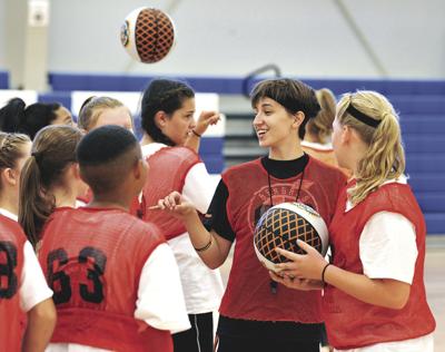Isu Wbb Kids Take Advantage Of Free Isu Women S Basketball Camp Members Idahostatejournal Com