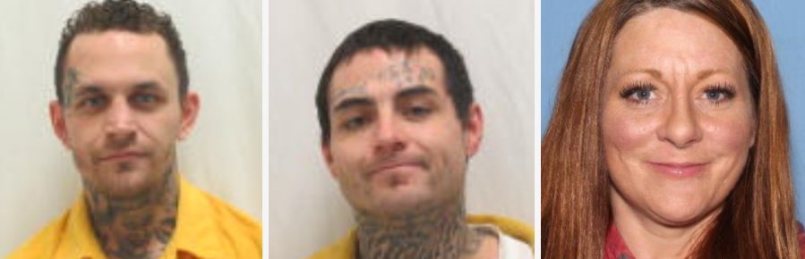 Bank robbery suspects