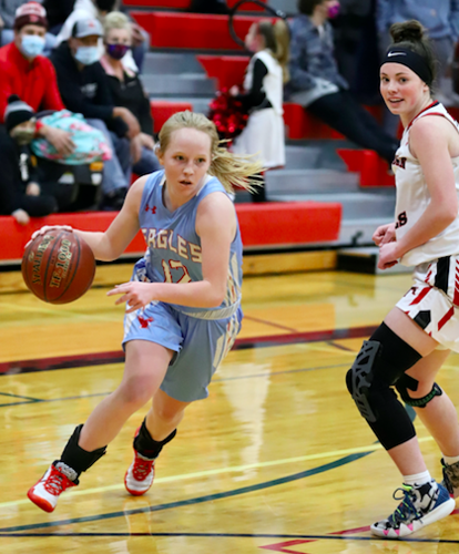 Zoie Armstrong Marsh Valley girls basketball