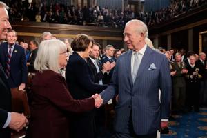 Northwest lawmakers welcome King Charles to Capitol as British monarch touts US-UK alliance