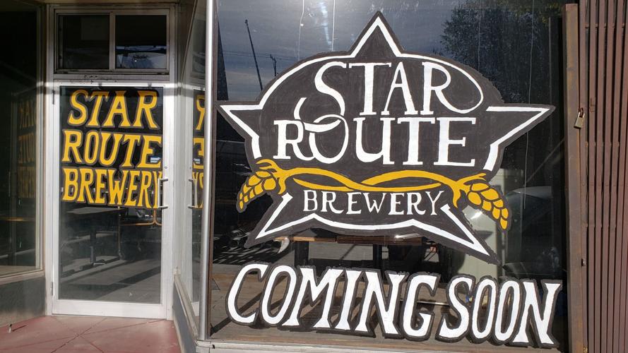 Star Route Brewery front signage (copy)