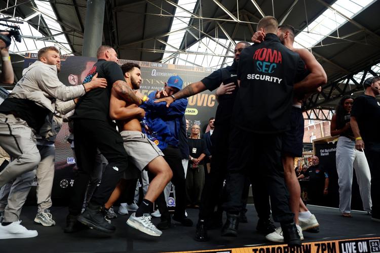 Britain Itauma Hrgovic Boxing