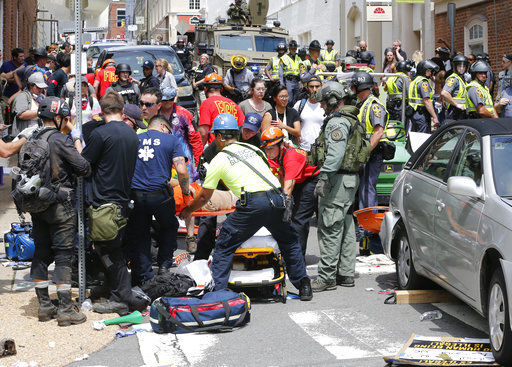 White nationalist rally, violence rock Virginia city; 1 dead