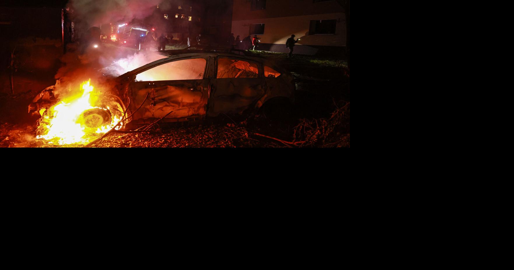 St Petersburg oil facilities ablaze as Ukraine launches more than 1,000 ...