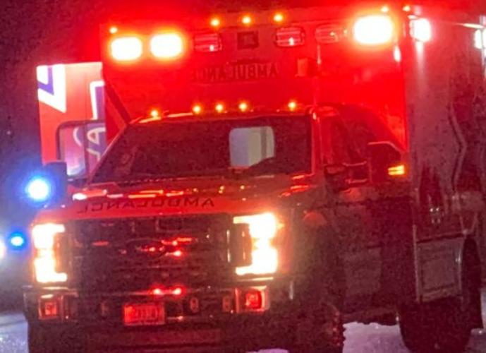 Ambulance night stock image file photo ISJ
