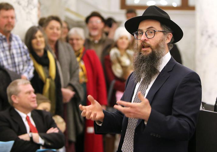 Menorah Lighting at the Idaho State Capitol (copy)