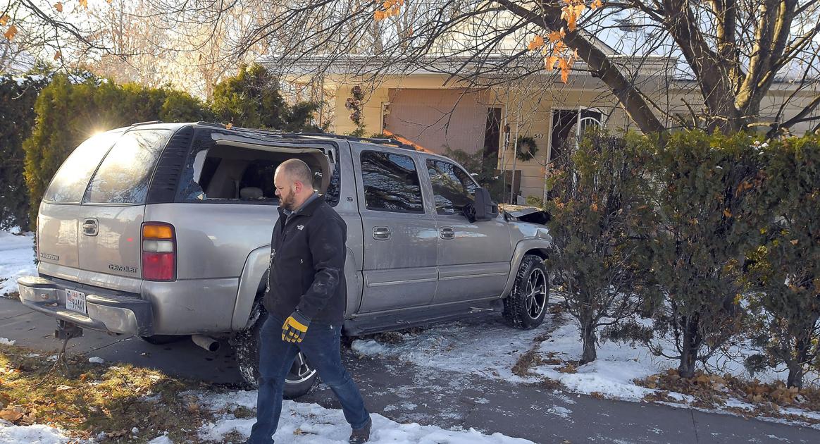 Runaway SUV travels more than block on occupied street in advance of crashing into home | Nearby Runaway SUV travels more than block on occupied street in advance of crashing into home | Nearby