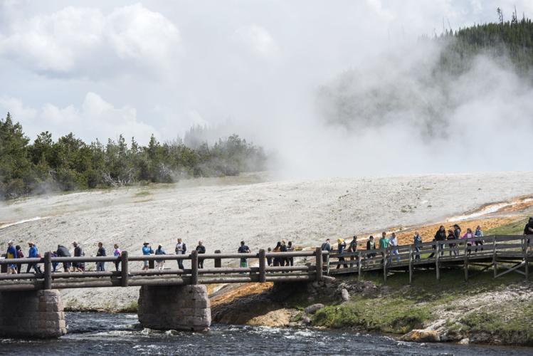 Yellowstone National Park Tourist / Tourism File