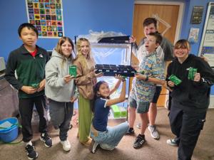 Grace Lutheran eighth-graders win Best of Show in NASA Plant the Moon contest