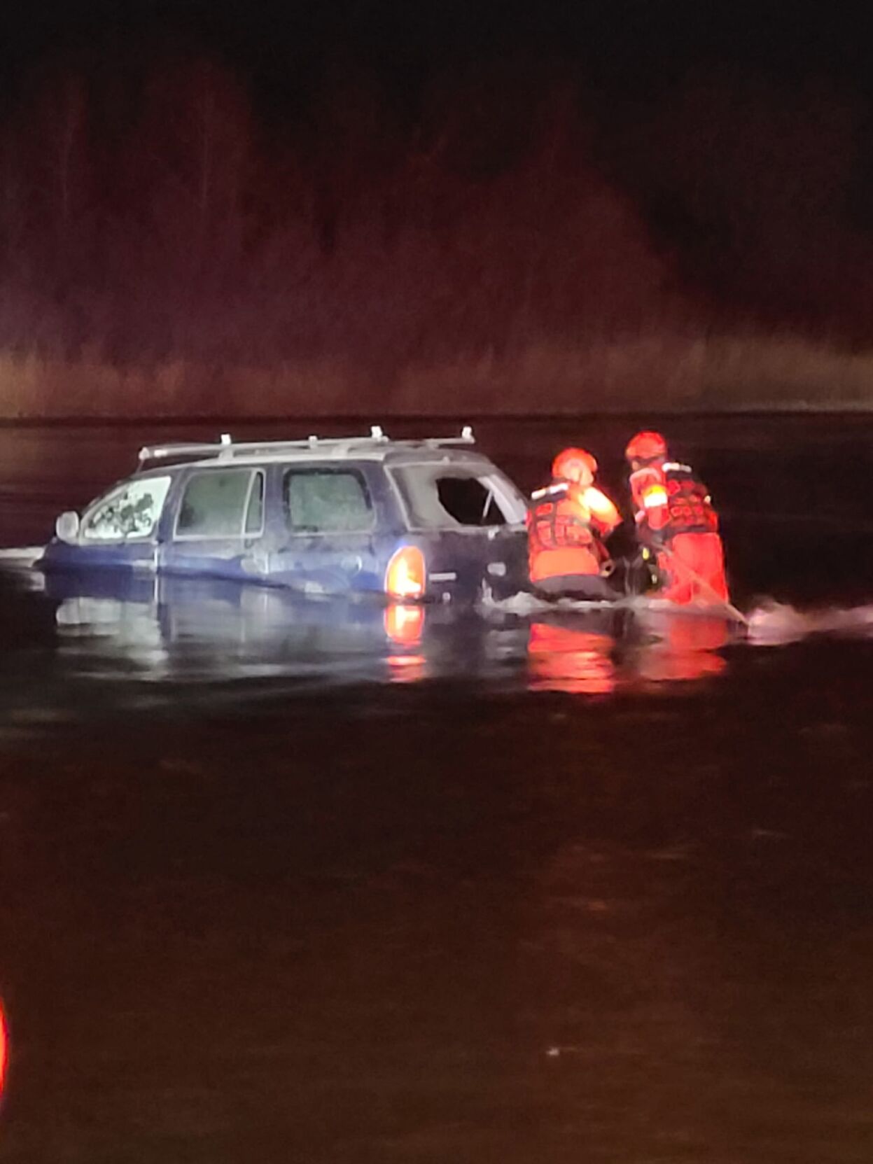 icy water rescue