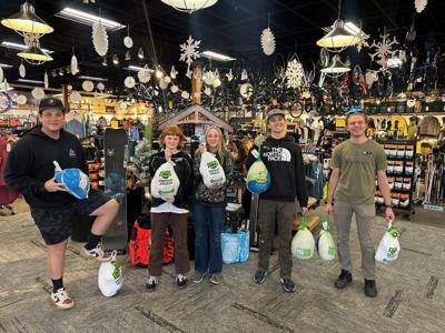 Barrie's Ski and Sports Thanksgiving turkeys