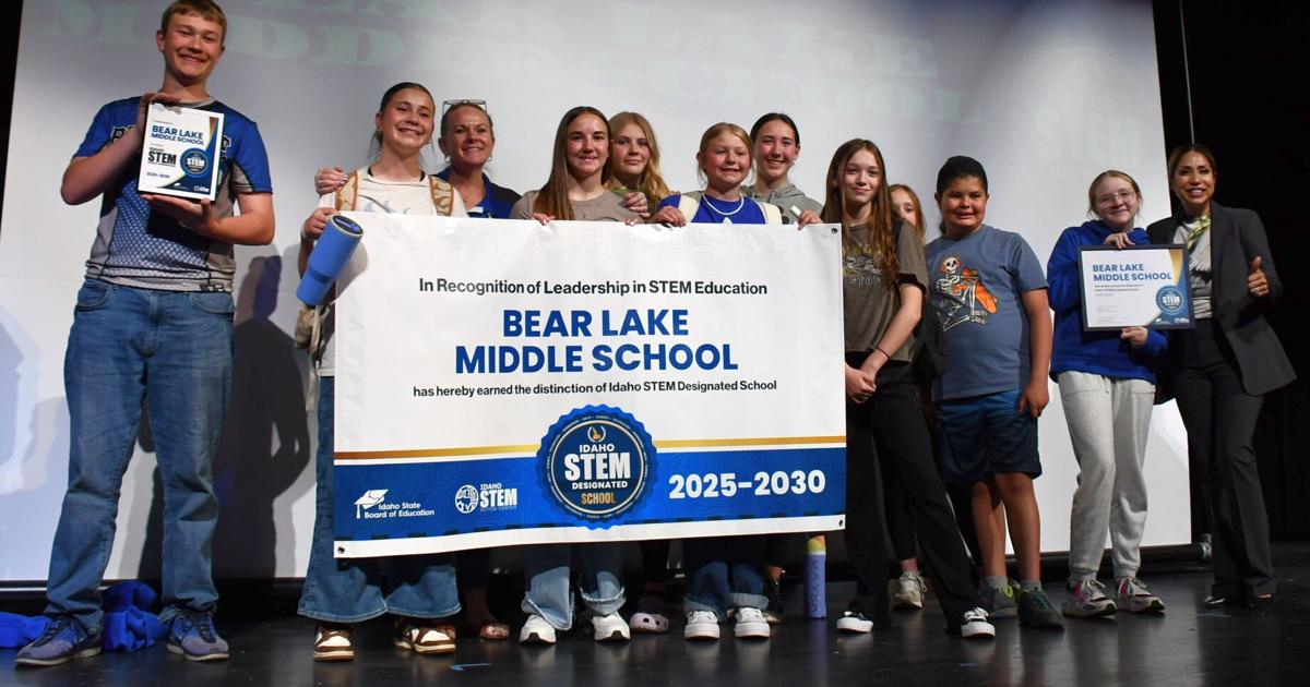 Bear Lake Middle School honored as only Idaho STEM Designated public